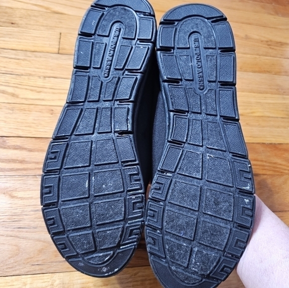 U.S Polo Assn. Slip On Shoes Black SZ 8.5 - Picture 2 of 7